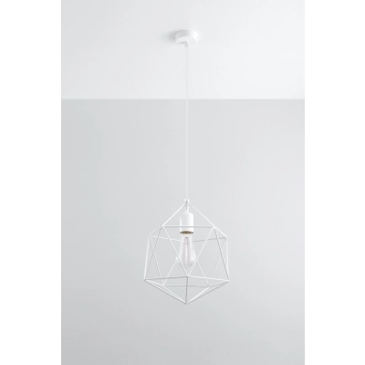 GASPARE lampa wisząca biała sollux lighting